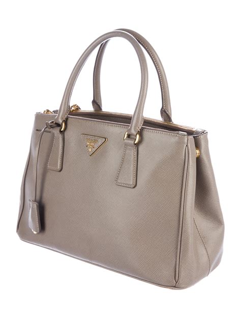 prada double zip lux tote|prada saffiano tote small.